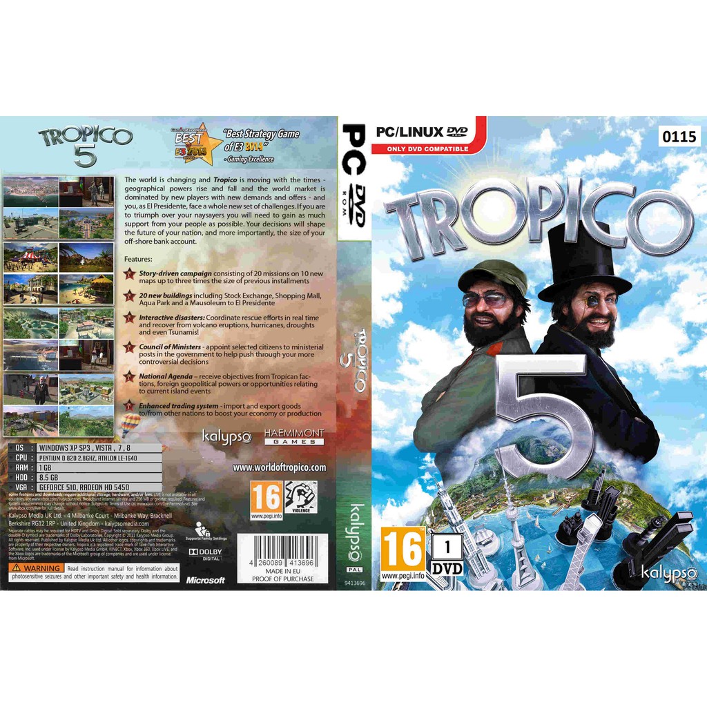 Pc Tropico 5 Complete Collection Shopee Malaysia