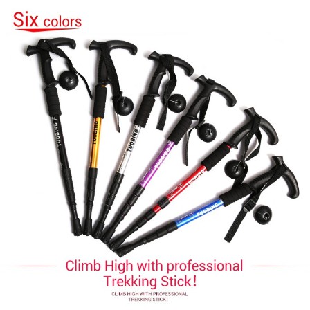 Hiking Stick Hill Climbing Stick Walking Aid Walking Stick Sports Stick Tongkat Berjalan Tongkat Pendaki Tongkat Mendaki