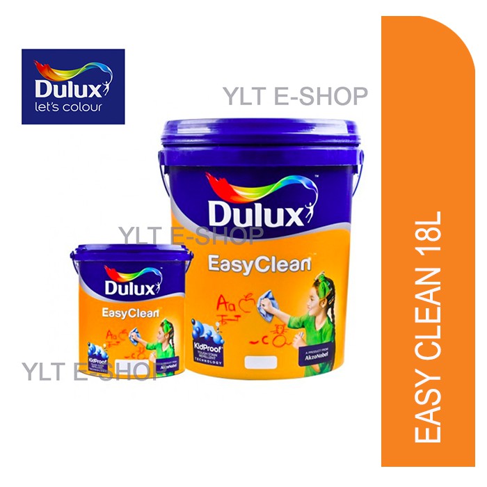 YLT Dulux Easy Clean 18L - Custom Mixed Colour Available | Shopee Malaysia