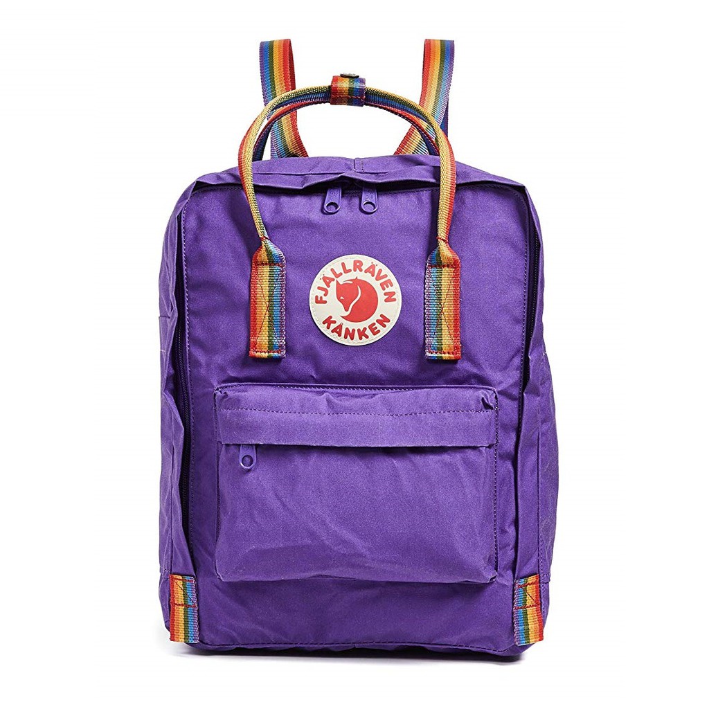 kanken backpack purple rainbow