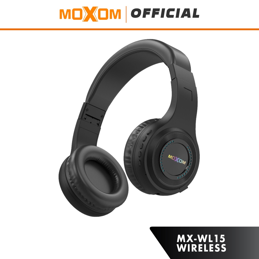 Moxom MX-WL15 7 Color LEDC Stereo Wireless Bluetooth Headset Earphone