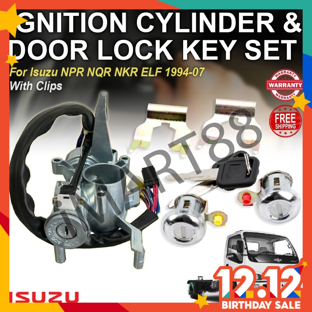 ISUZU NPR NQR NKR ELF PERKASA Lorry 199407 Ignition Door Lock
