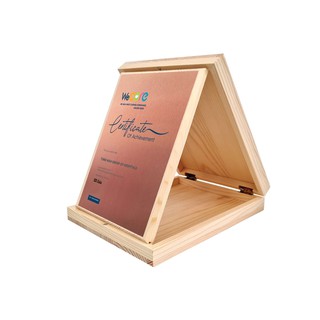 KOTAK PLAK KAYU PLAQUE BOX PENGHARGAAN BERSARA NATURAL KOTAK PLAK KAYU PLAQUE BOX PENGHARGAAN BERSARA NATURAL