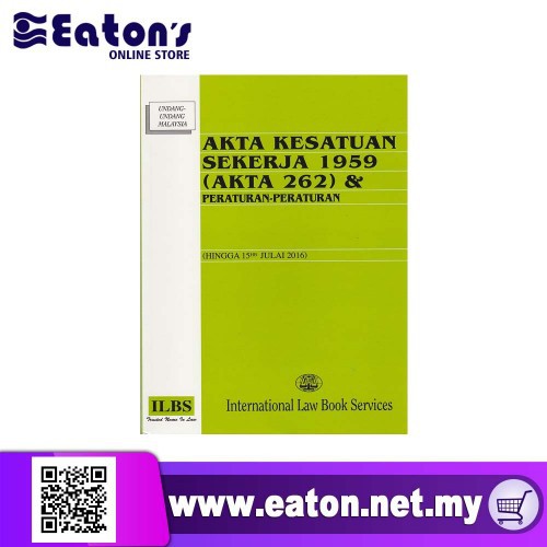 Ilbs Akta Kesatuan Sekerja 1959 Akta 262 Shopee Malaysia