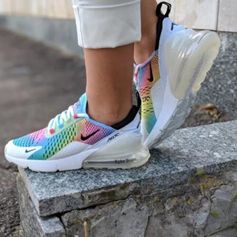 rainbow nikes womens