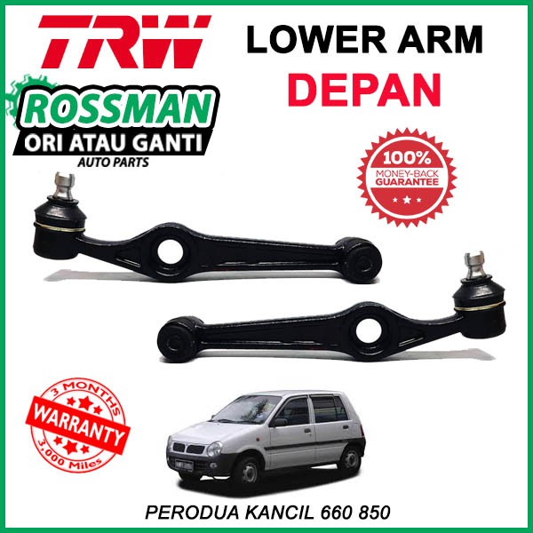 TRW FRONT LOWER ARM FOR PERODUA KANCIL 660 850 [JTC450/]