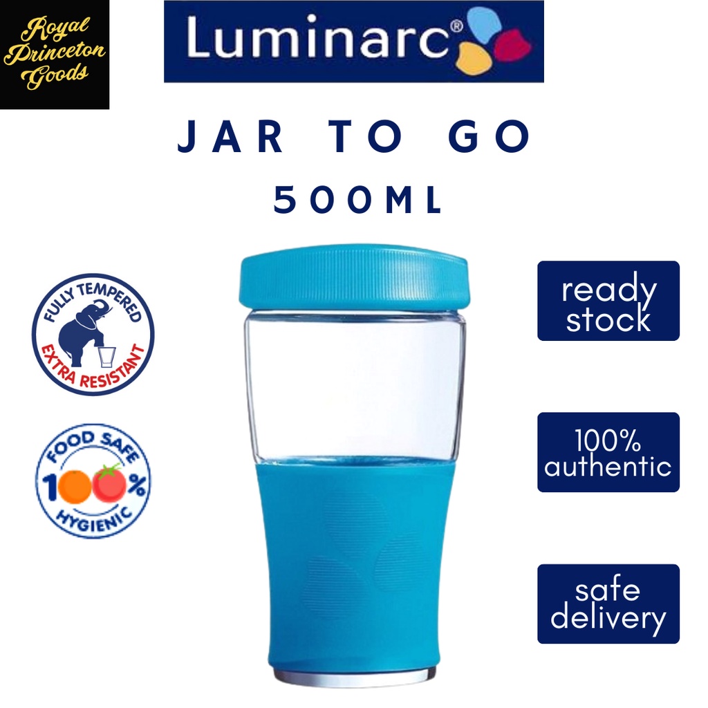 Luminarc Transportable Jar 500ml Tempered Glass Jar To Go for Hot