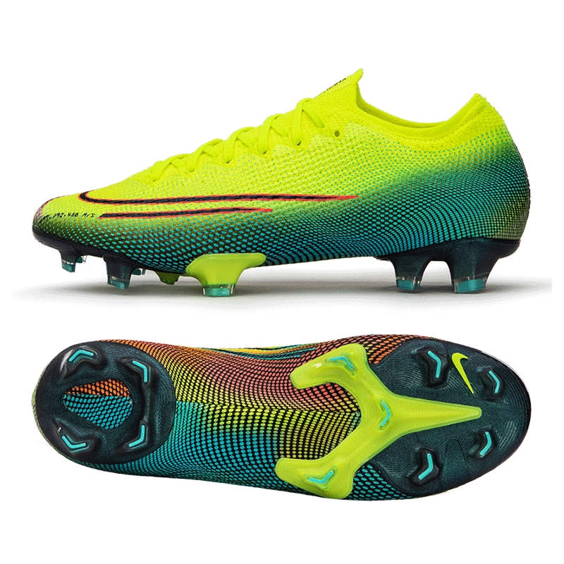 Nike Yellow Neymar Mercurial VaporX 12 Turf Soccer Shoes