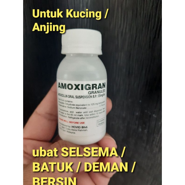 Ubat Selsema Kucing Anjing (60ml)