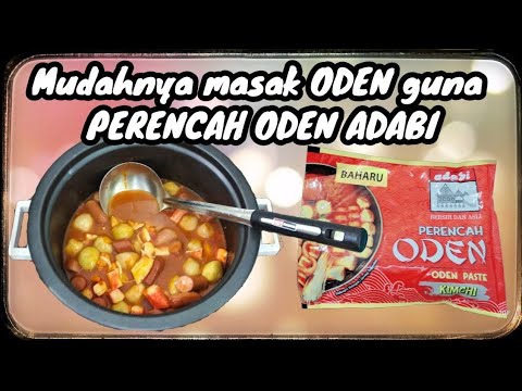 Adabi Perencah Oden Kimchi Oden Tomyam 120g Jimat Mudah Murah Shopee Malaysia