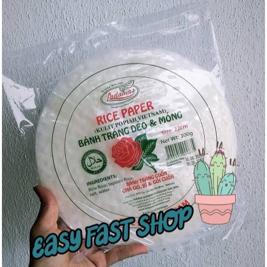 越南春卷皮200克薄饼皮米纸卷可生食煎炸