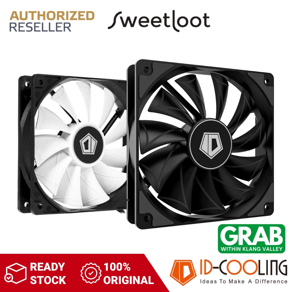 ID-Cooling XF-12025-SD-K / XF-12025-SD-W 120mm PWM Static Pressure ...