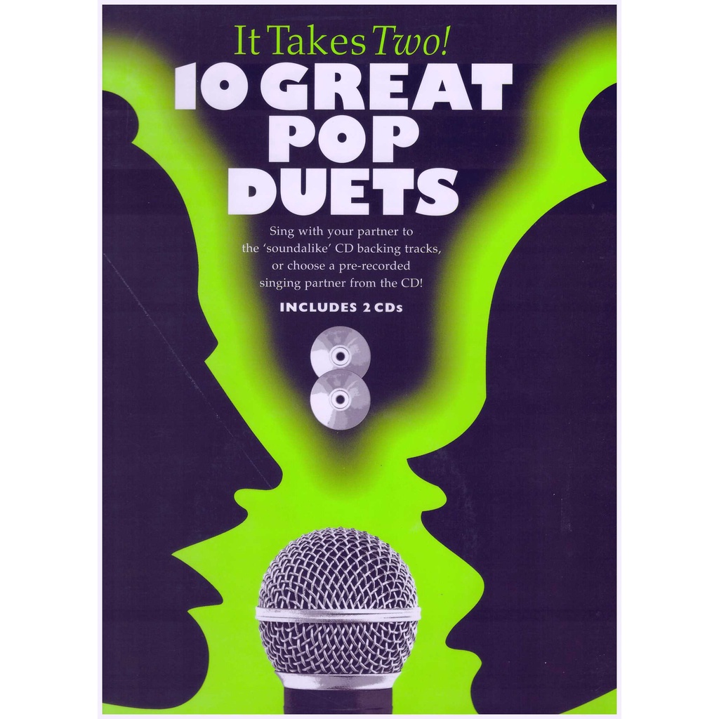 It Takes Two - 10 Great Pop Duets / Pop Song Book / PVG Book