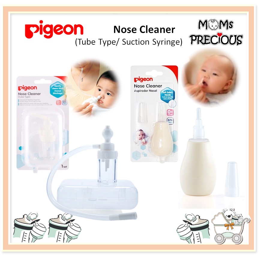 Pigeon Baby Nose Cleaner (Tube/ Suction Syringe) Nasal Aspirator