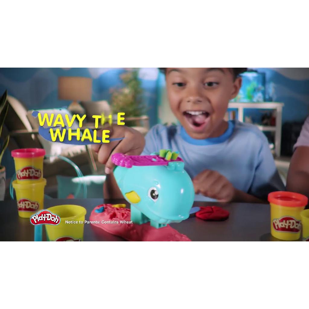 play doh whale