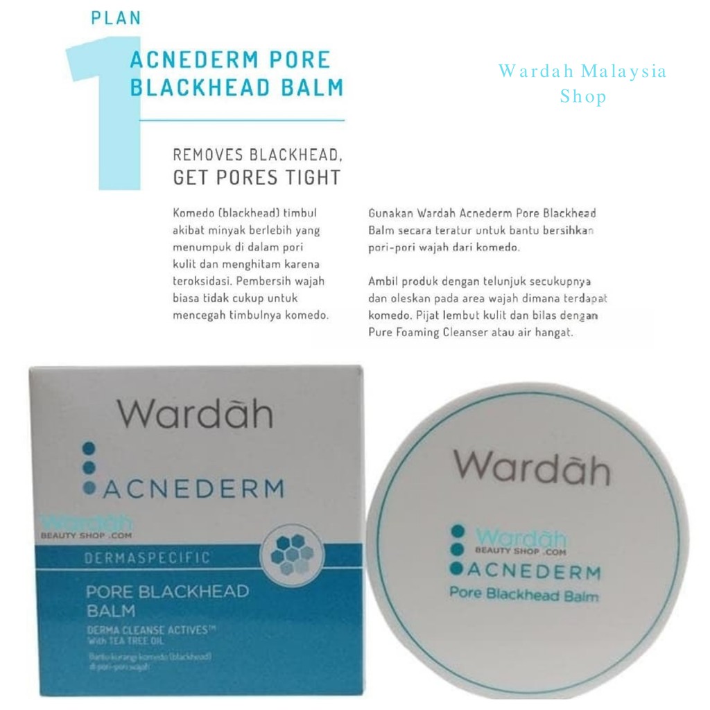 Wardah blackhead balm