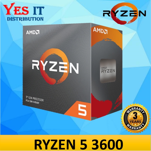 Amd Ryzen 5 3600 3 6ghz Socket Am4 Processor Msi Motherboard Shopee Malaysia