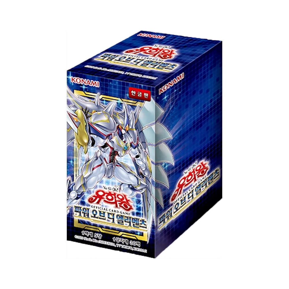 Yugioh Cards "Power of the Elements" POTEKR Booster Box Korean Ver (1 Special Pack Included