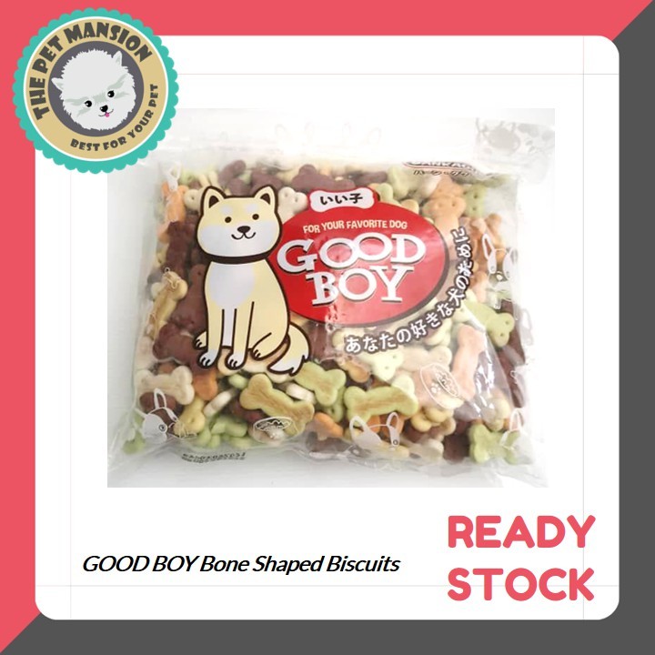 Good Boy Bone Shape Biscuits Bankaduk Dog Treats Dog Snacks 500g 1kg Shopee Malaysia