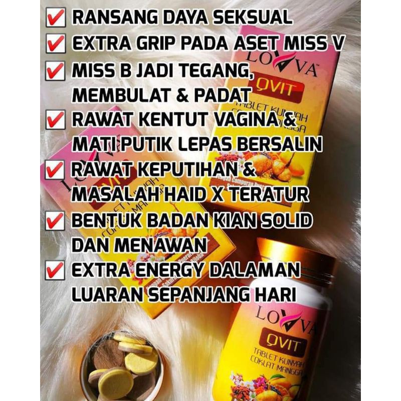 Buy Lovva Qvit 100 Original Jamu Moden Viral Ubat Lulus Kkm Perangs4ng Ketat Montok Iq Putih Anjal Seetracker Malaysia