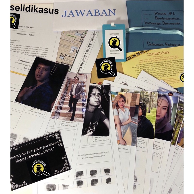 Selidikasus Project 1 Darmawan Family Slaughter Cases (Unsolved case game) case Investigation