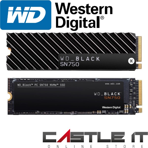 Western Digital Wd M 2 Nvme Black Sn750 With Without Heatsink Ssd Wds500g3xhc Wds500g3x0c Wds100t3x0c Wds100t3xhc Shopee Malaysia