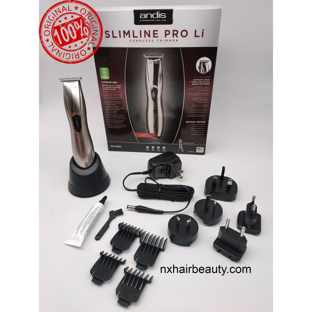 andis professional slimline pro li trimmer