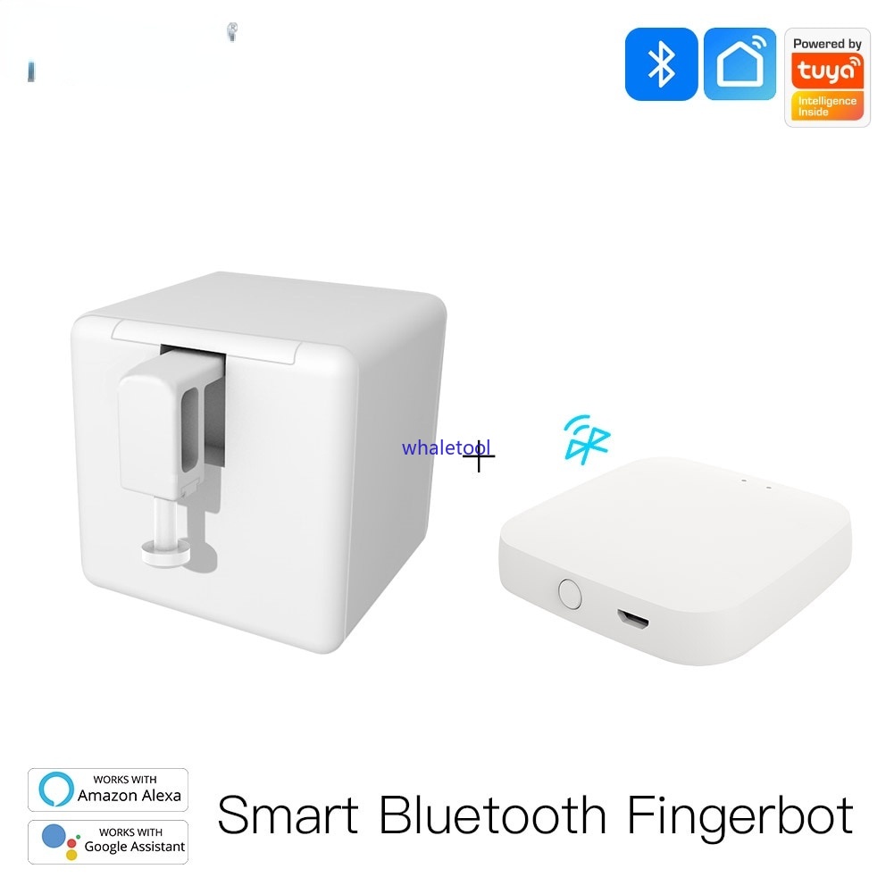 Bluetooth Smart switch WiFi finger keys Robot Smart Home voice control Alexa Google Assistant