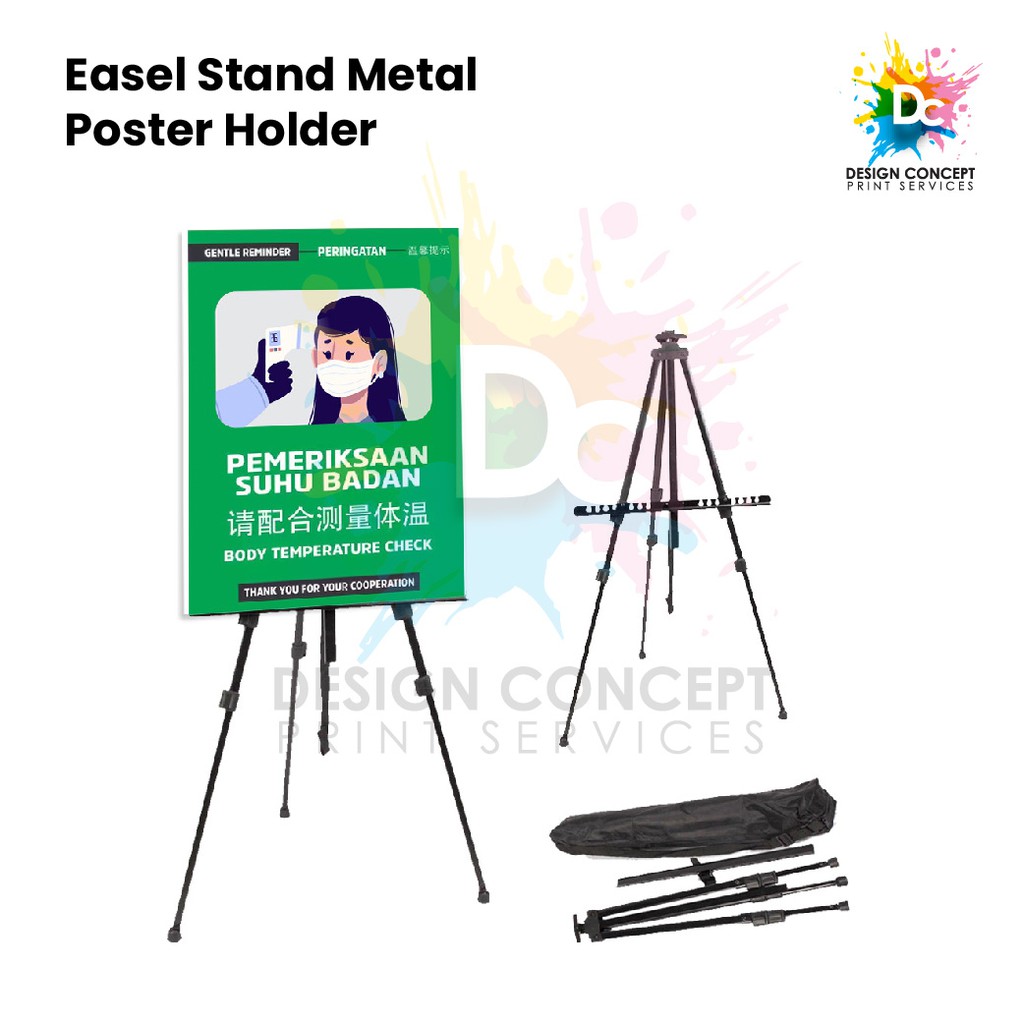 Easel Display Poster Board Stand Shopee Malaysia