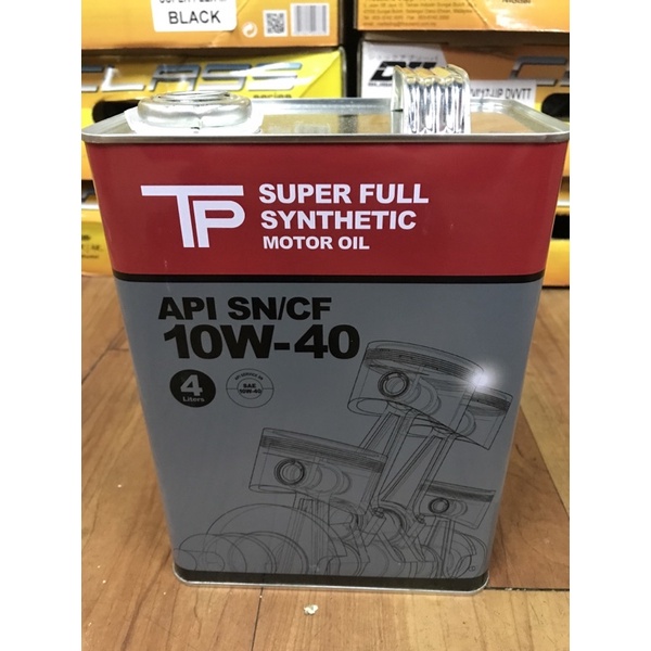 TP Motor Oil Super Full Synthetic 10w-40 API SN/CF