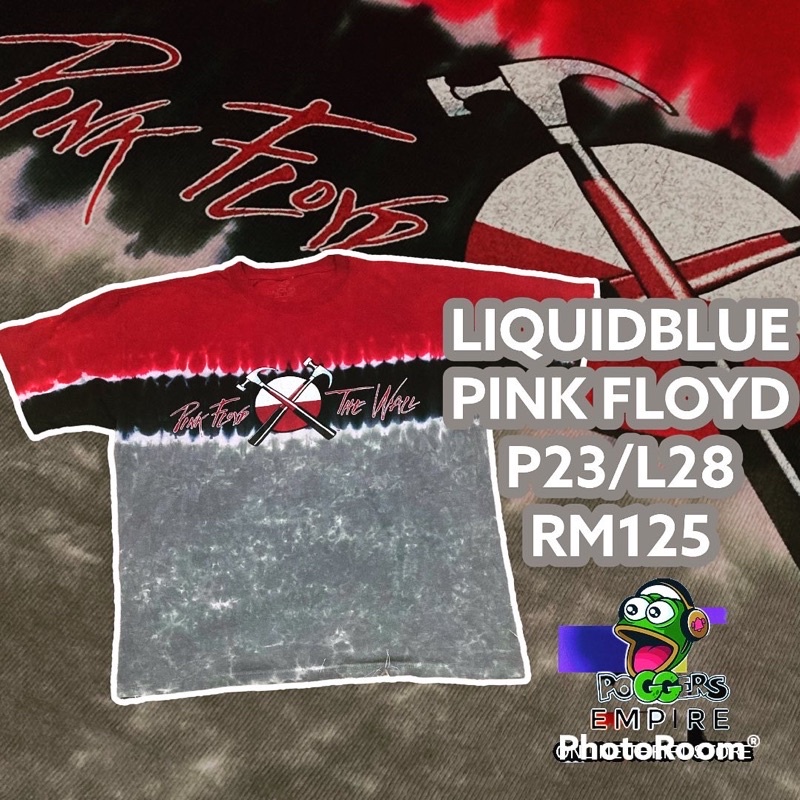 LIQUID BLUE PINK FLOYD BAND TEE SHIRT