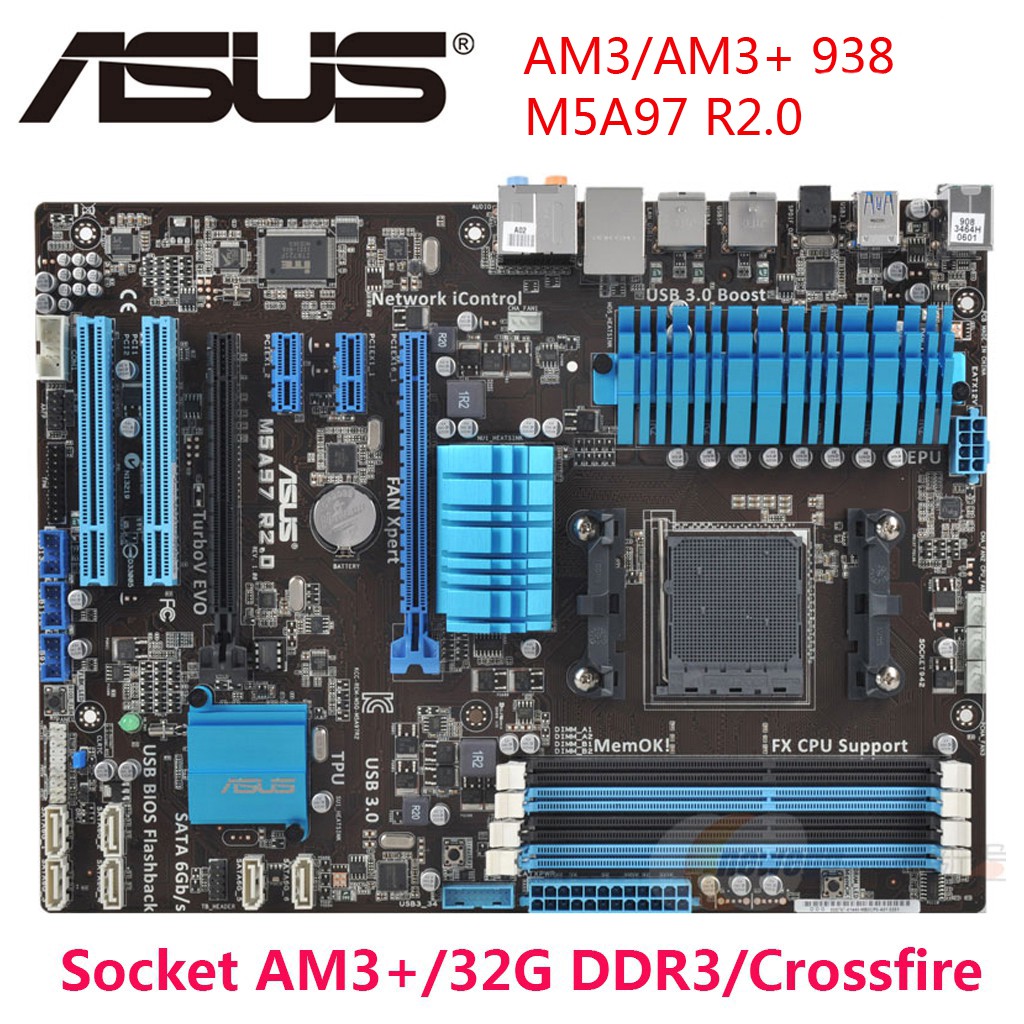 ASUS ASUS M5A97 R2.0/M5A97 PLUS/EVO/LE/M5A99 EVO AM3+ motherboard