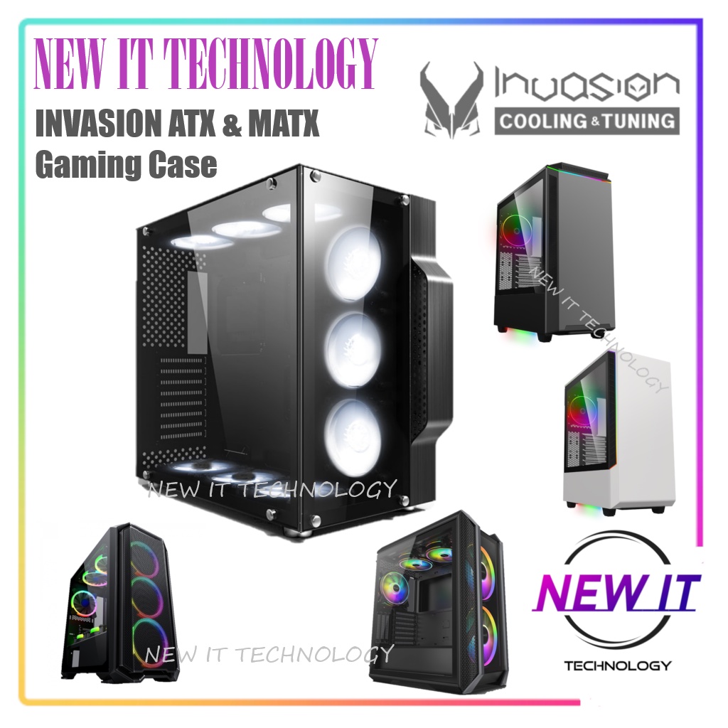 Invasion H1 MATX|H2 ATX|XENON 900 ATX BLACK|XENON 940 ATX WHITE|GT-300 ...