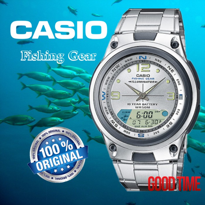 casio fishing gear watch