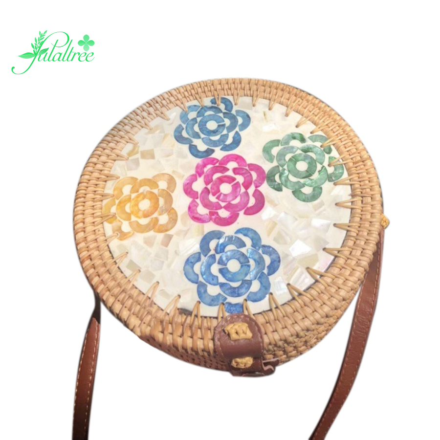 handmade rattan bag