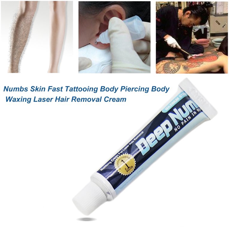 Numbs Skin Fast Tattooing Body Piercing Body Waxing Laser Hair