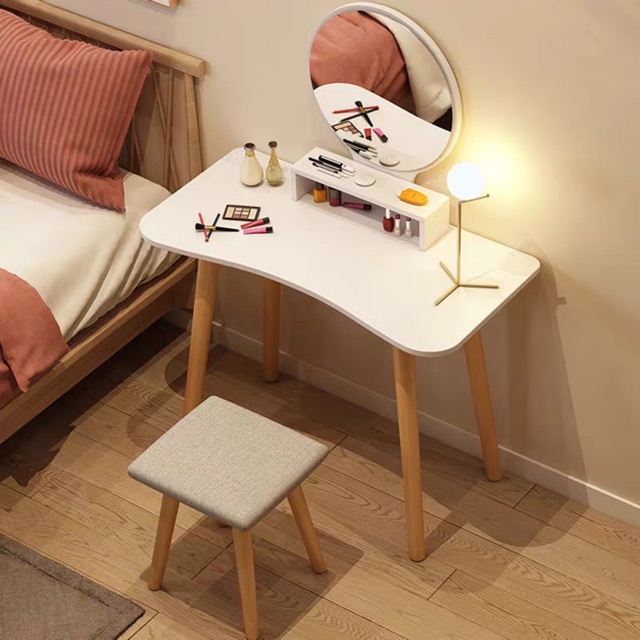 Meja Mekap Solek Simple Modern Make Up Table Dressing Table Shopee Malaysia