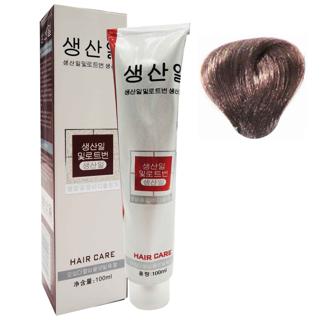 Korean Hair Color Hair Care Dark Ash Blonde