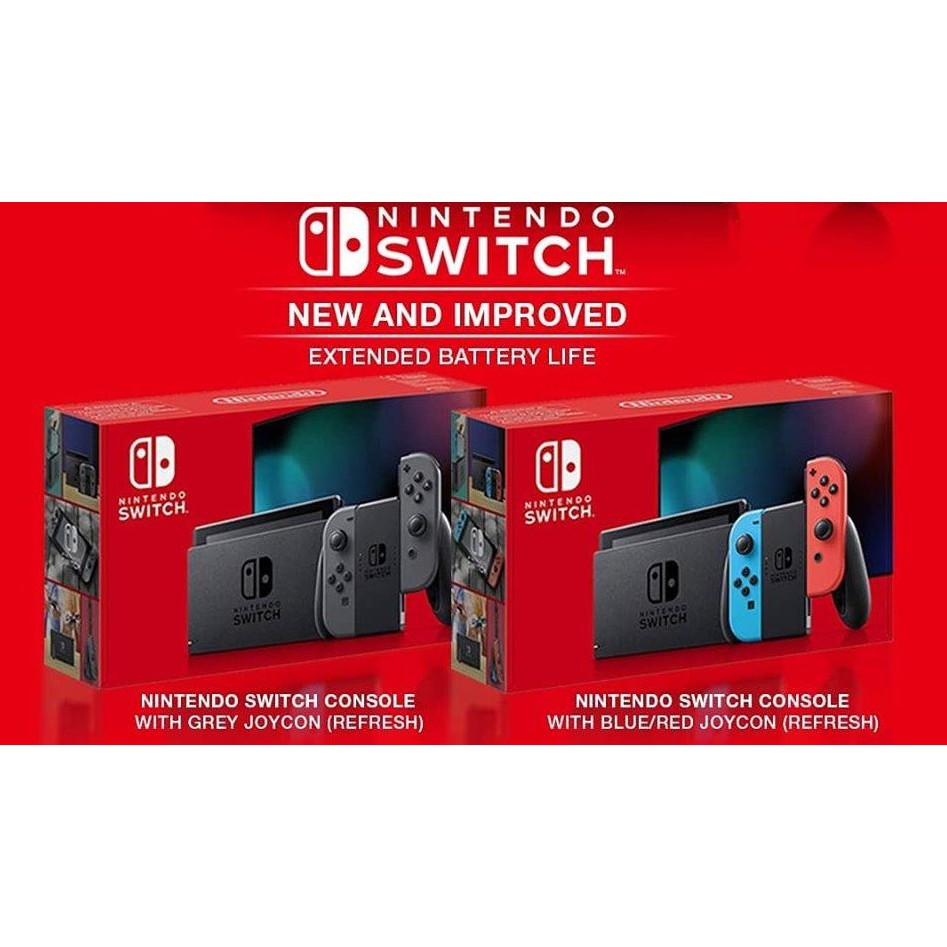 new nintendo switch longer battery