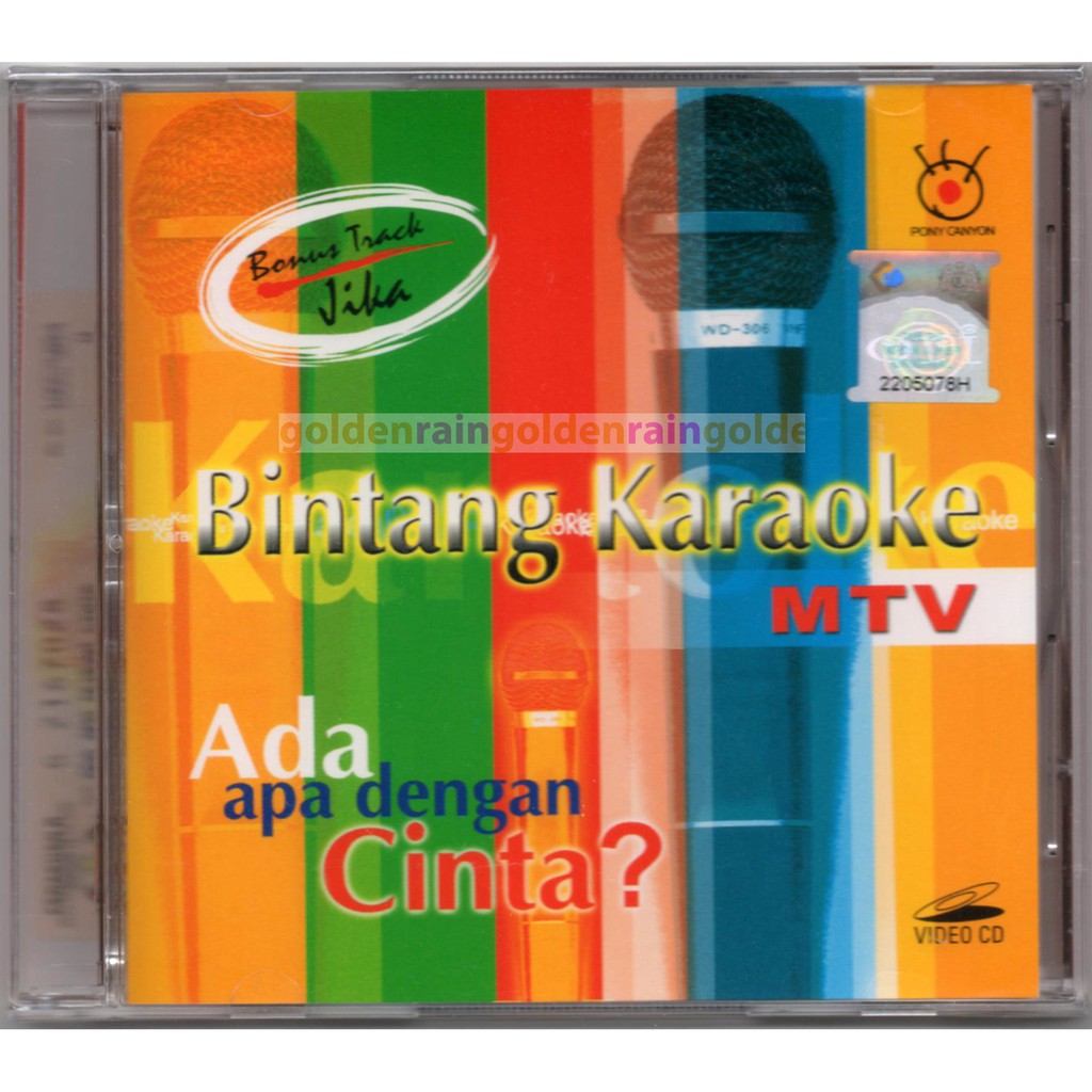 BINTANG KARAOKE o/a MELLY GOESLAW (Lagu & Lirik) - Ada Apa Dengan Cinta? / Jika 2003 PONYCANYON MUSIC MTV VIDEO CD