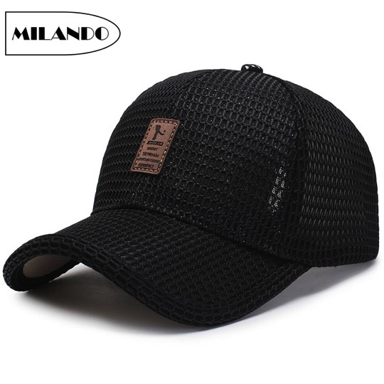MILANDO Adult Cap Fashion Hat Casual Running Adjustable Baseball Cap Hat Topi (Type 12)
