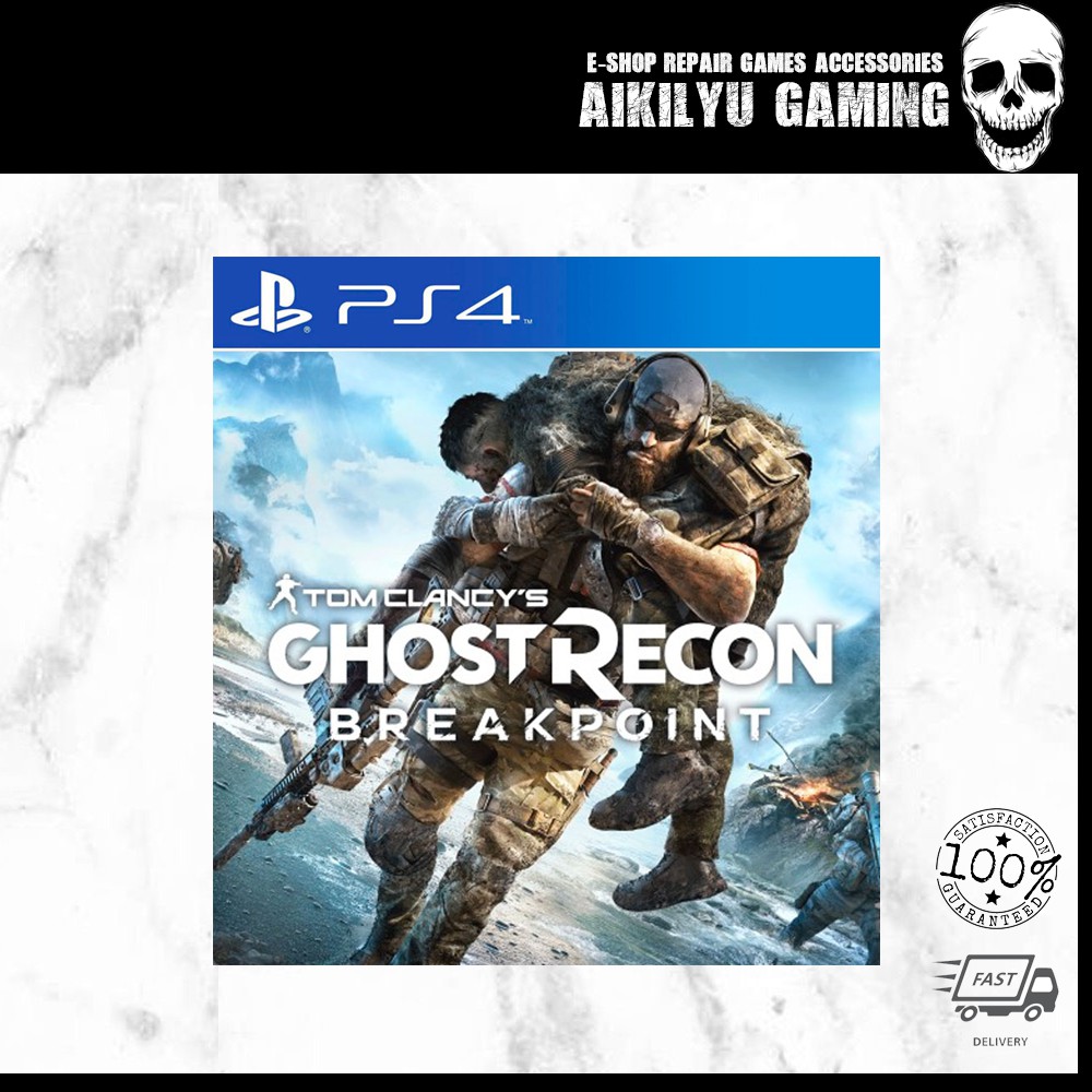 Ps4 Games New Games Tom Clancy S Ghost Recon Breakpoint Shopee Malaysia