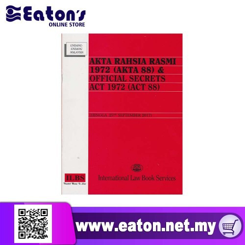 ILBS : AKTA RAHSIA RASMI 1972 (AKTA 88) | Shopee Malaysia