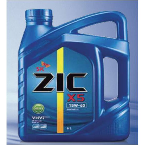 SK ZIC DIESEL SEMI SYNTHETIC ENGINE OIL X5 (6 LITRE) Shopee Malaysia