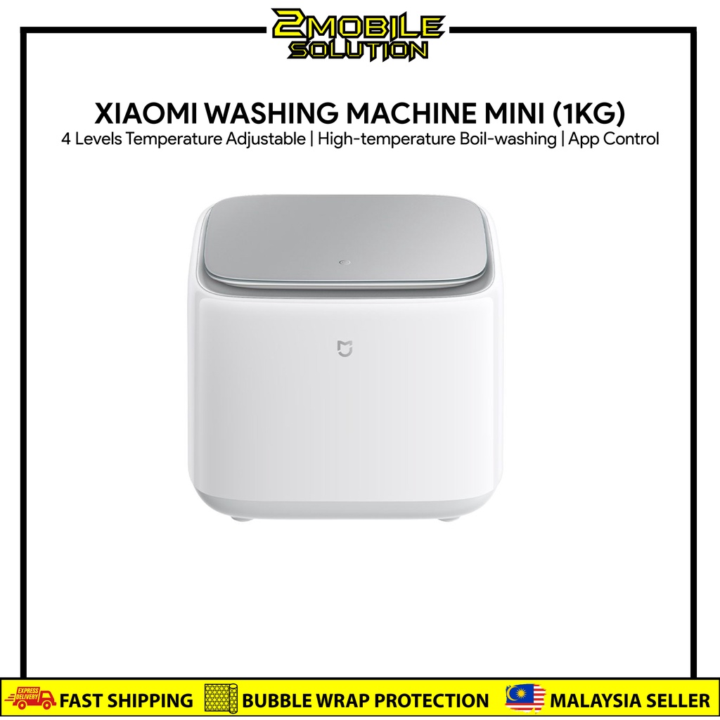 Xiaomi Mi Washing Machine Mini (1KG) with Integrated Dryer [10 Washing