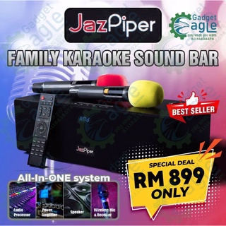 Jazpiper Karaoke All In One Sound Bar KTV English Chinese Malay Amplifier Speaker Home Based Family Karaoke jaz piper