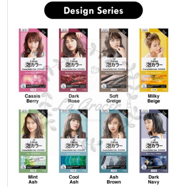 Liese Bubble Hair Color Tự tin với mái tóc mới [Click để biết thêm chi