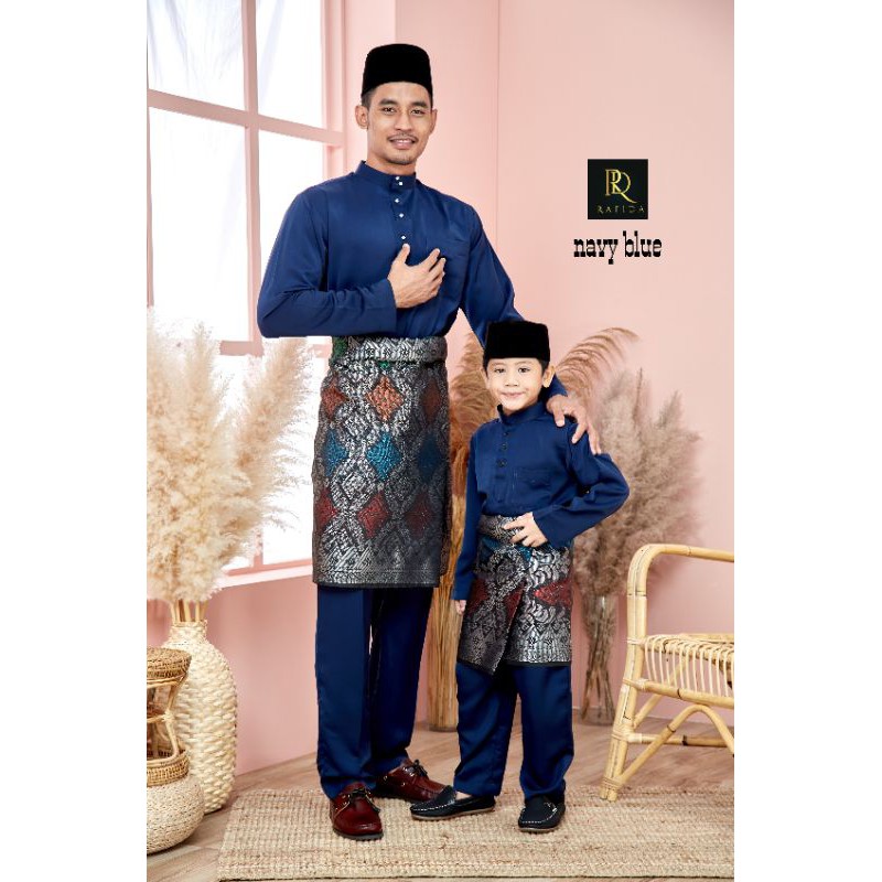 BAJU MELAYU SET AYAH ANAK | Shopee Malaysia