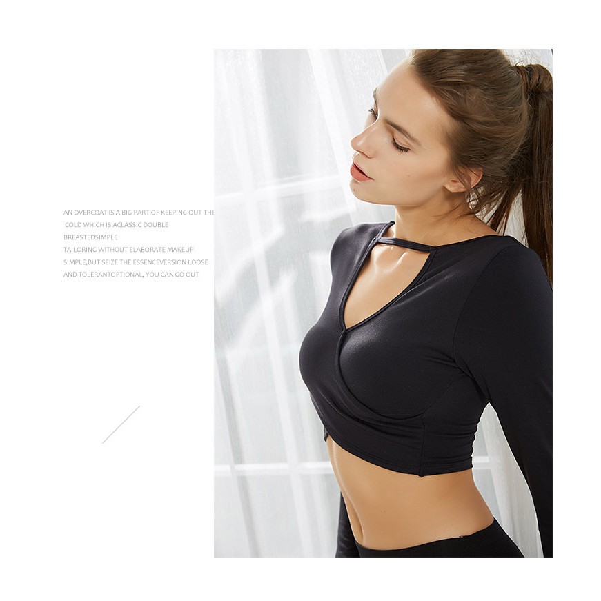 sports bra with sleeves
