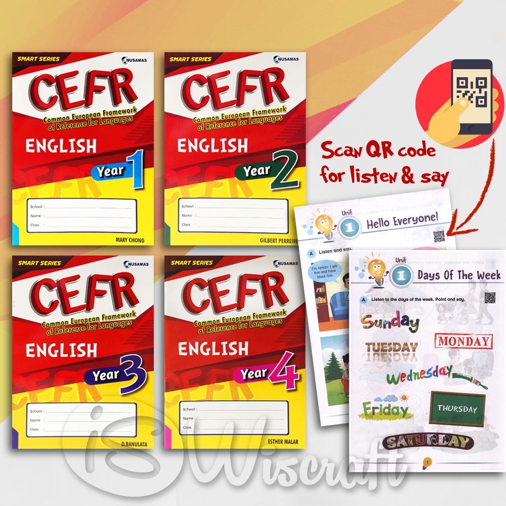 Buy [IS] CEFR English Year 1/2/3/4 (Nusamas)  SeeTracker Malaysia